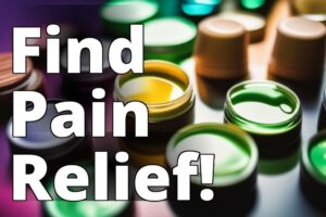 The Ultimate Guide To Cbd Products For Pain Relief