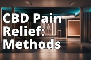 Cbd For Pain Relief: The Ultimate Guide To Effective Consumption And Application